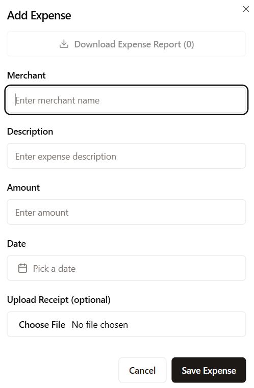 Court-Ready Expense Tracking